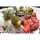 Ensalada de arroz y fruta