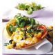 Pizza rápida con pan de pitta