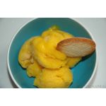 Sorbete de mango y lima