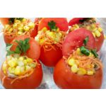 Tomates rellenos para vegetarianos
